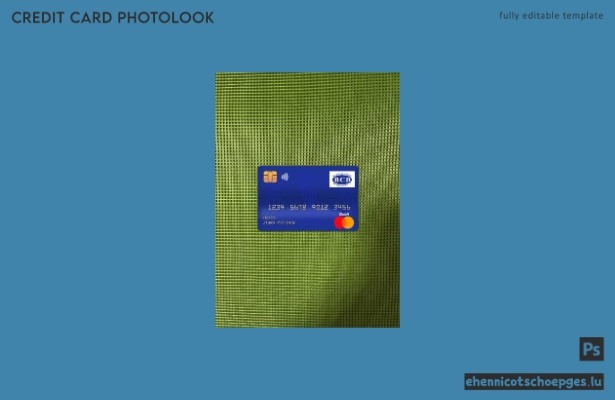 Burundi Credit Bank of Bujumbura Master-Debitkarten-Fotolook-Beispielvorschau